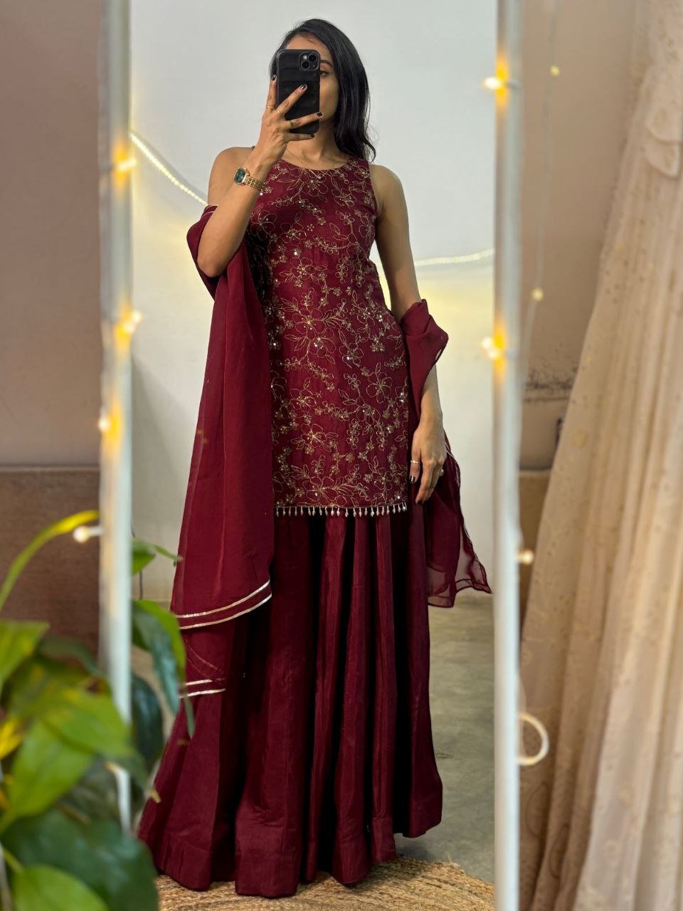 *Diya Kurta Palazzo Set ♥️*