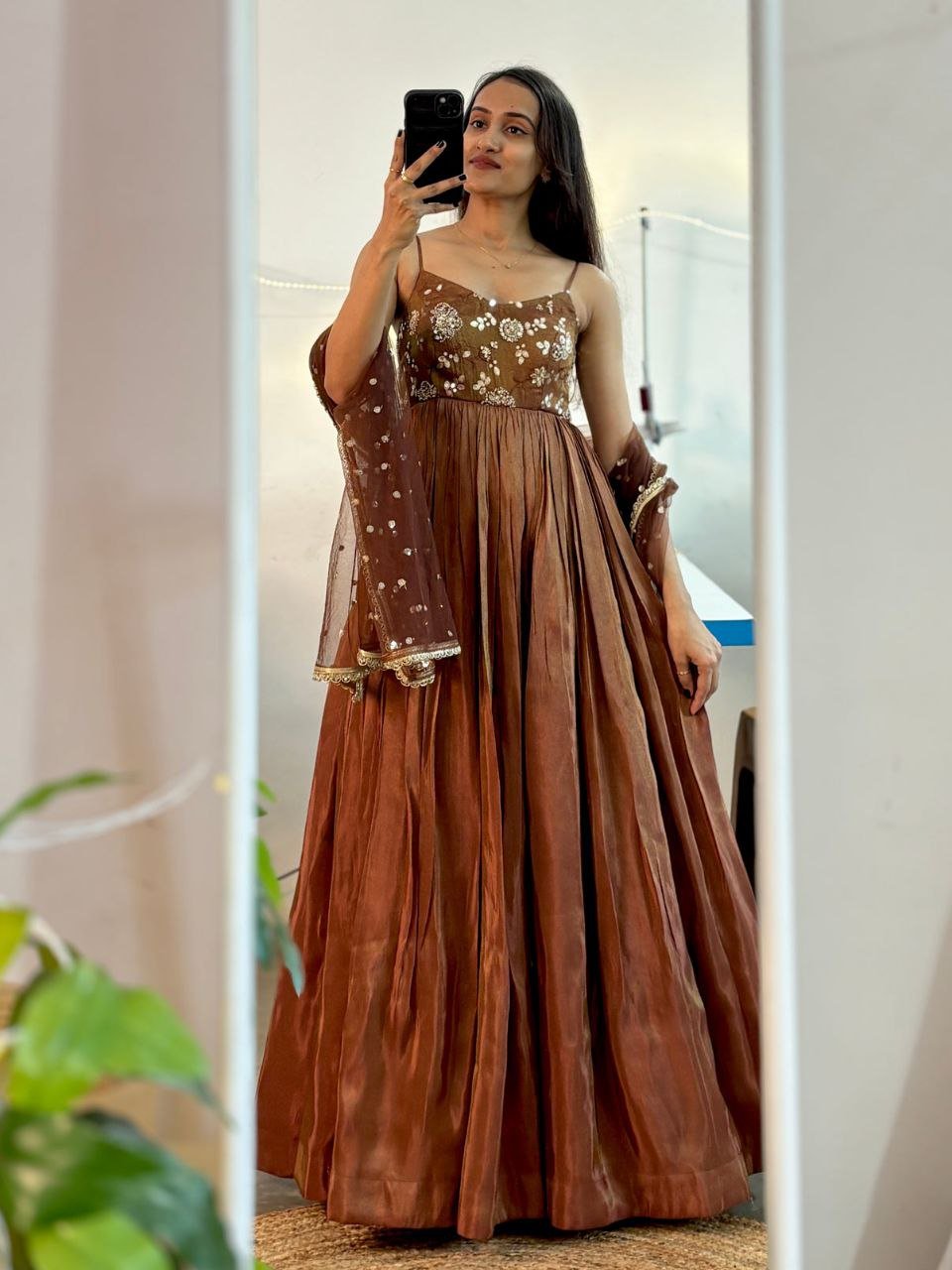 Golden Brown Gown 🤎